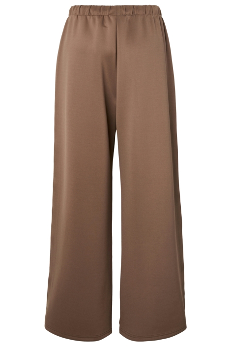 Pieces bruine dames broek | Achteraanzicht