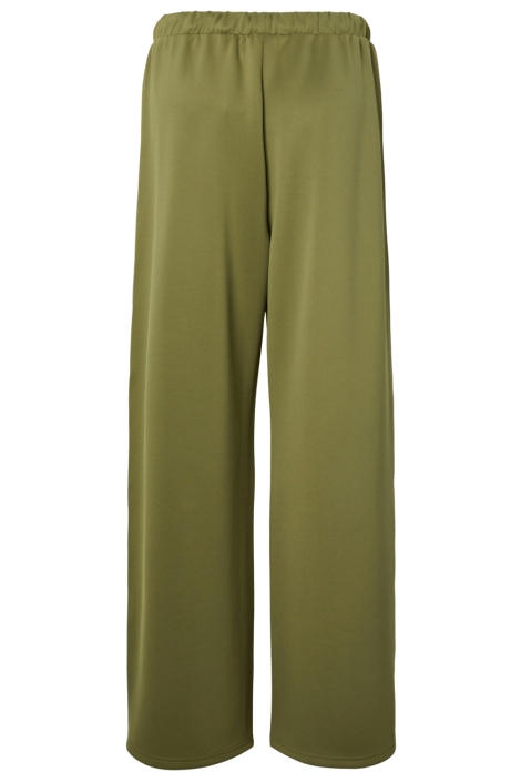 Pieces groene dames broek | Achteraanzicht