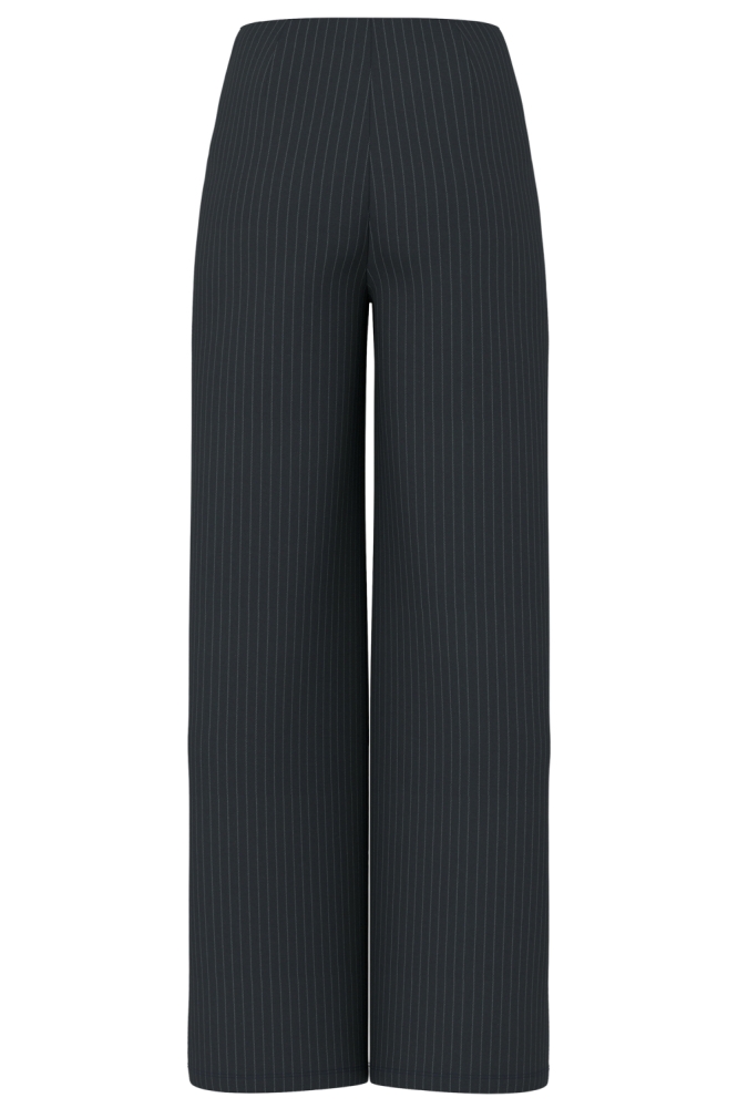 Pieces blauwe dames broek | Achteraanzicht