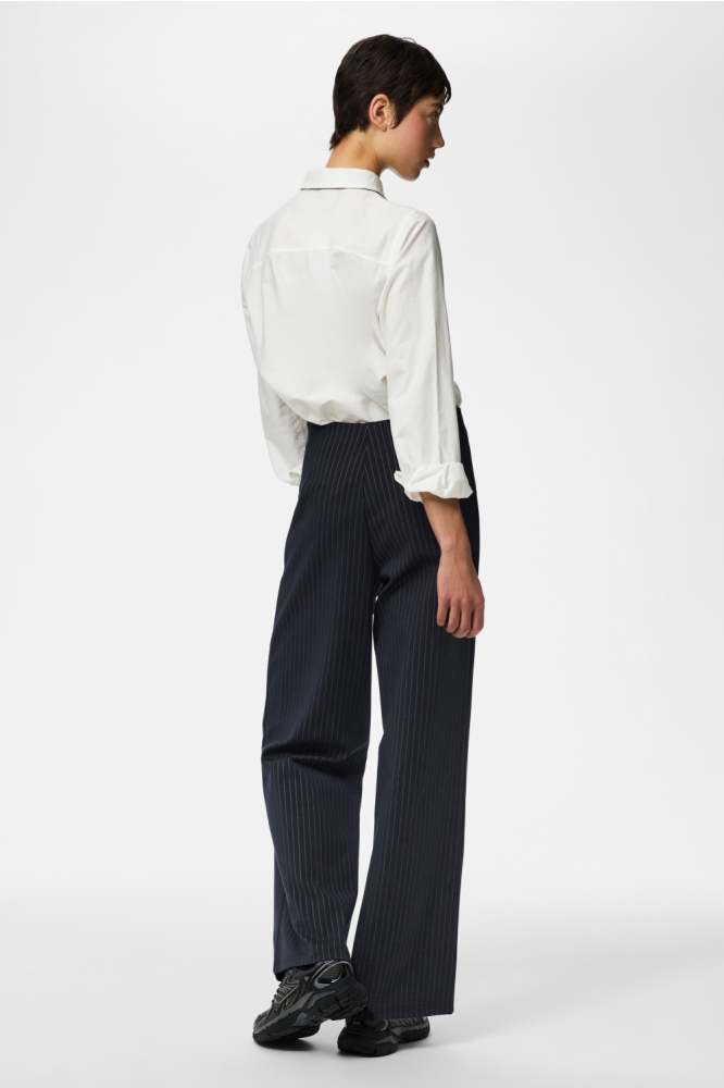 Pieces blauwe dames broek | Model