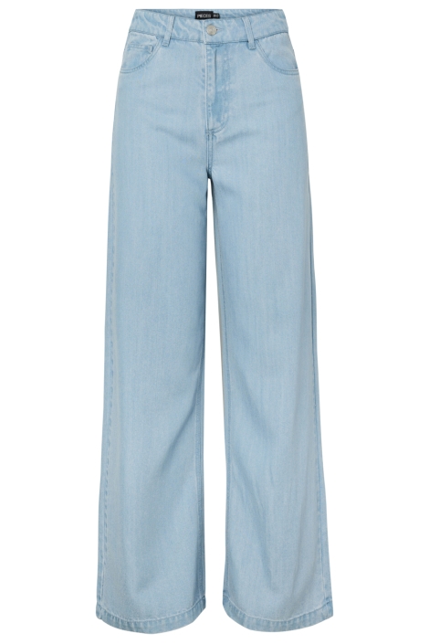 Pieces blauwe dames jeans | Vooraanzicht