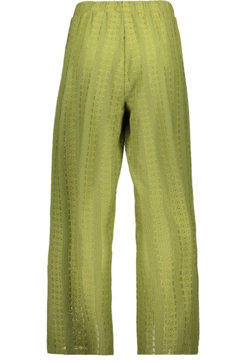 Vero Moda groene dames broek | Achteraanzicht