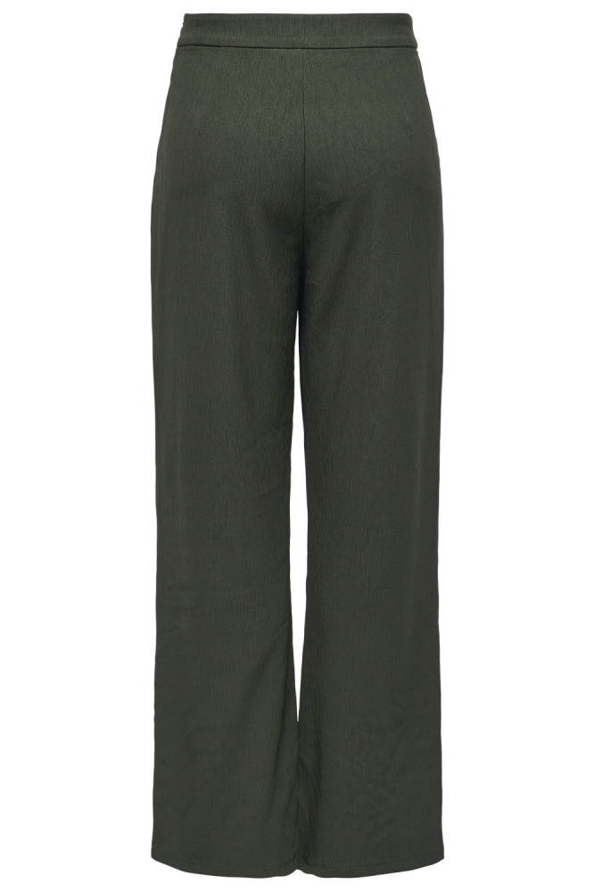 Jacqueline de Yong groene dames broek | Achteraanzicht