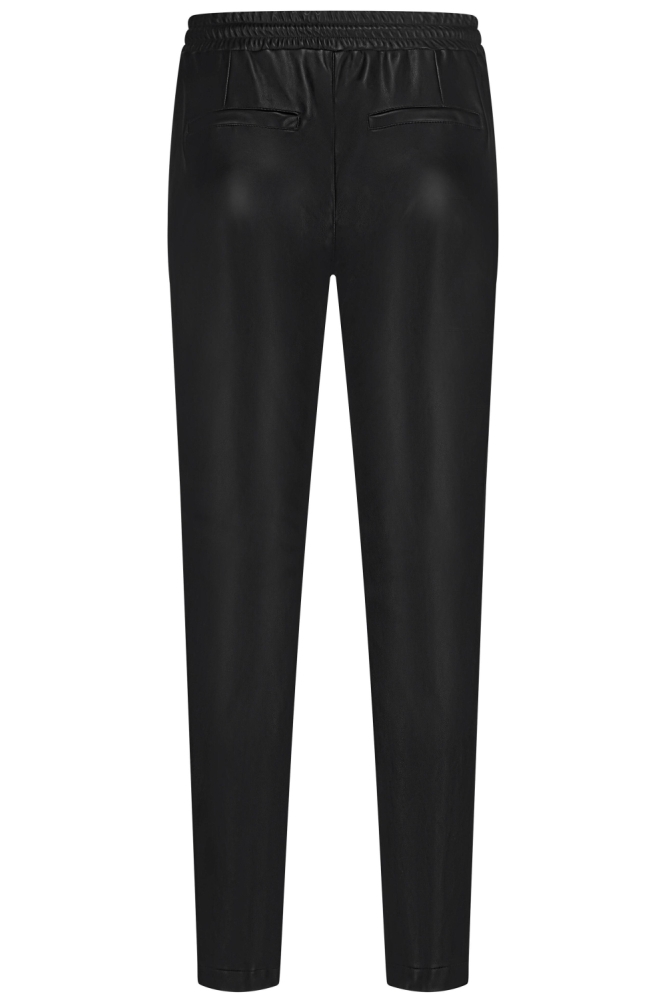 Red Button zwarte dames broek | Achteraanzicht