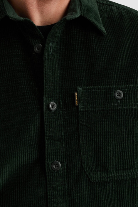 PME legend groene heren overhemd | Close up
