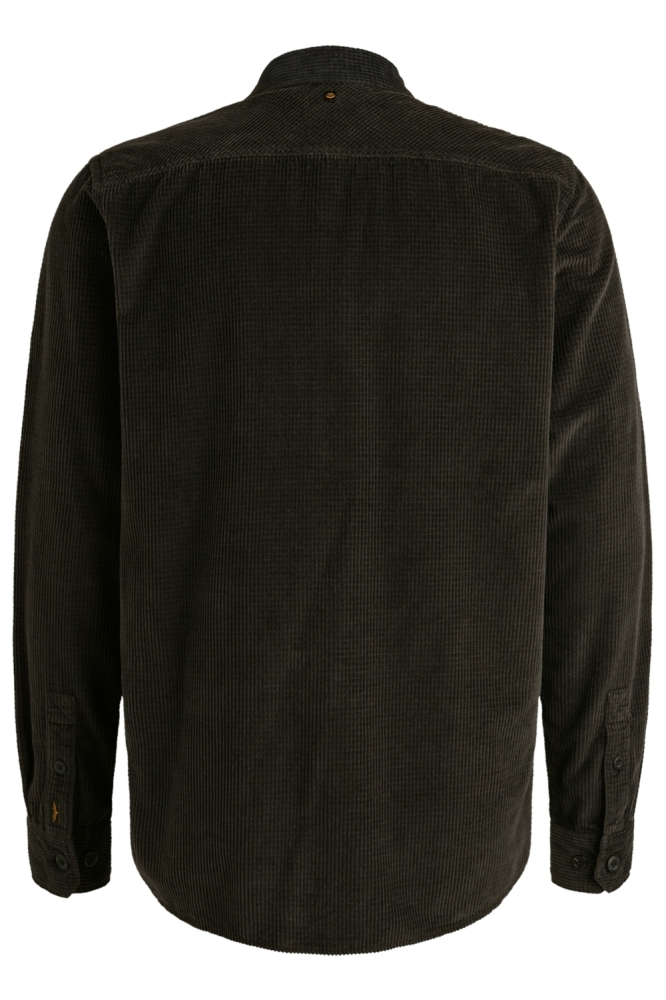 PME legend grijze heren overhemd | Achteraanzicht