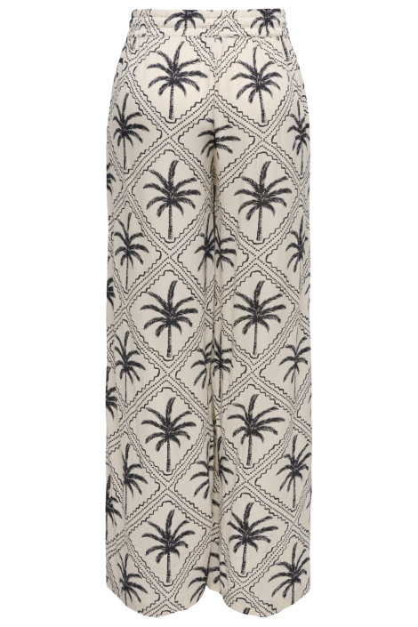 Jacqueline de Yong beige dames broek | Achteraanzicht