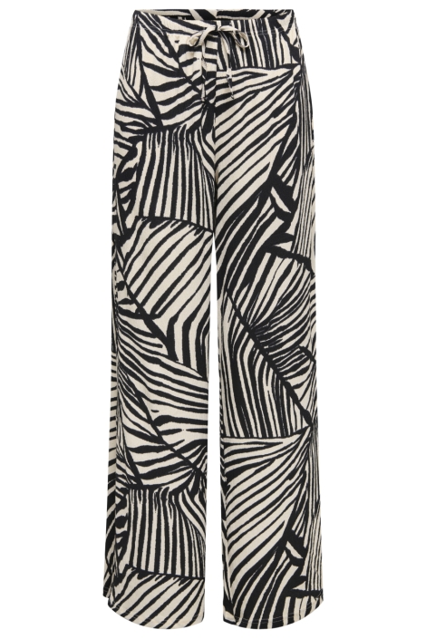 Jacqueline de Yong beige dames broek | Vooraanzicht