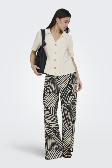 Jacqueline de Yong beige dames broek | Model