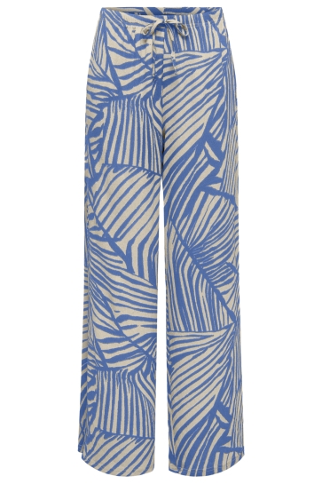 Jacqueline de Yong JDYDEBBIE NEW LOOSE PANT JRS DIA 15370187 Sandshell/PROVENCE TROPE