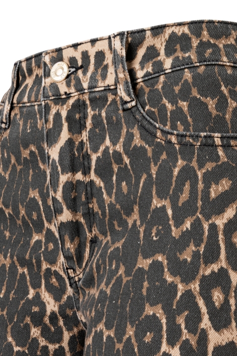 Mac camel dames jeans | Close up