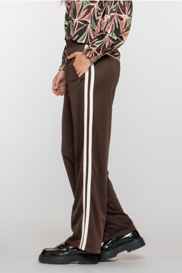 Geisha Broek COMFORTABELE BROEK MET STREPEN 51834 10 775 Brown