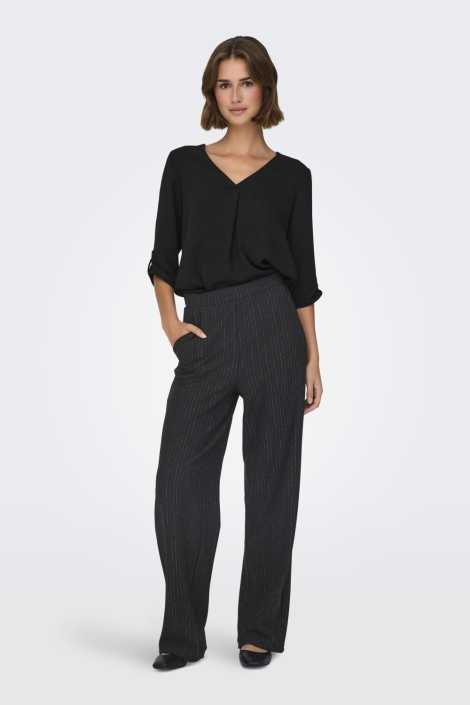 Jacqueline de Yong zwarte dames broek | Model