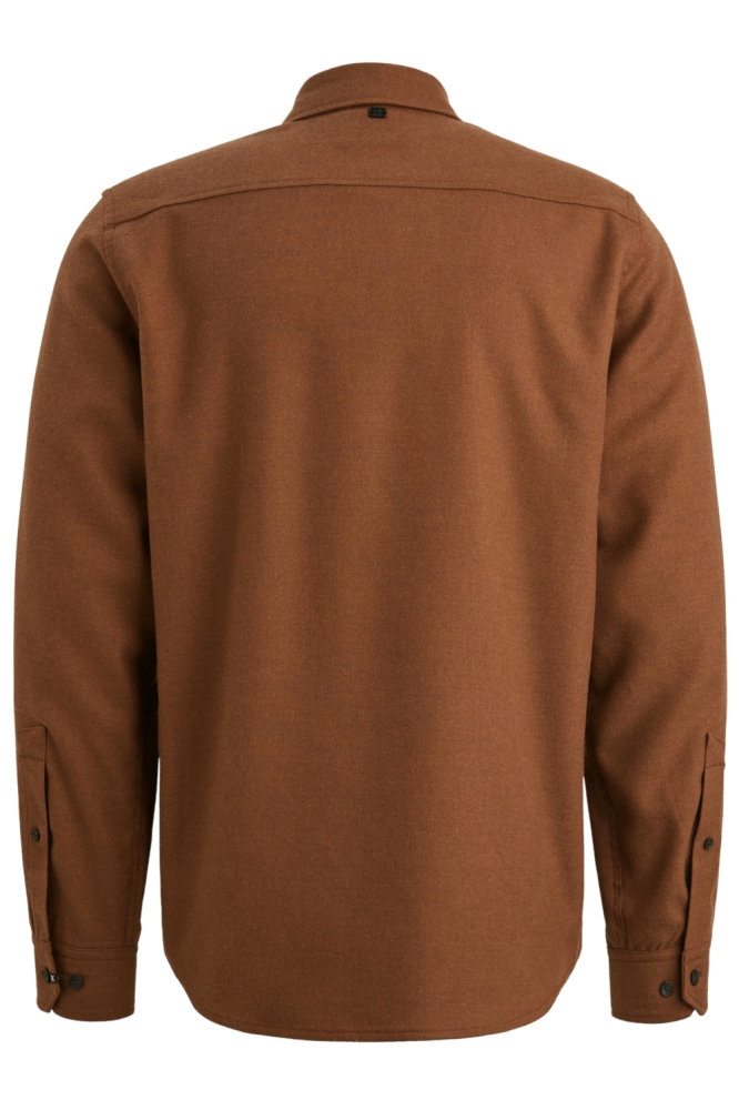 Vanguard camel heren overhemd | Achteraanzicht