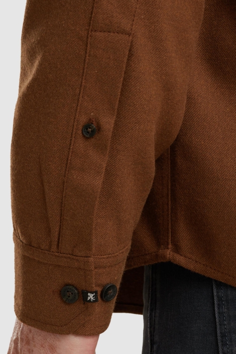 Vanguard camel heren overhemd | Unique Selling Point