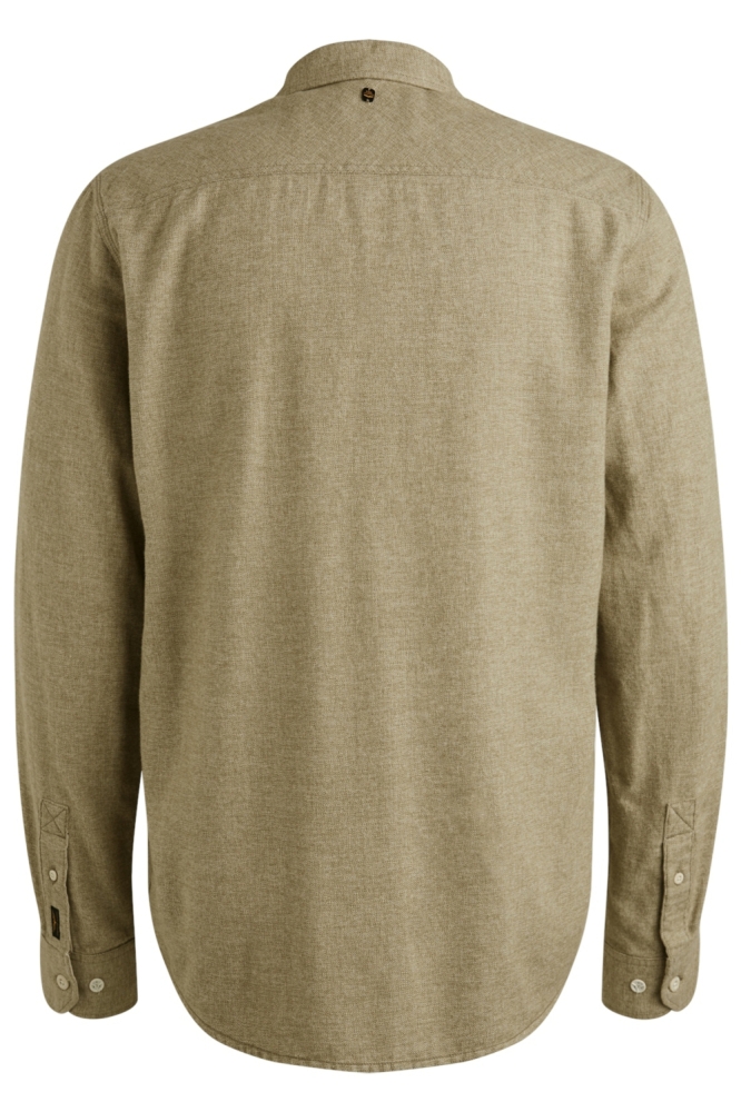 PME legend groene heren overhemd | Achteraanzicht