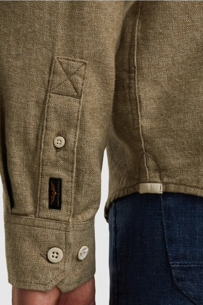 PME legend groene heren overhemd | Unique Selling Point