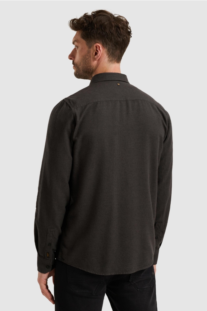 PME legend grijze heren overhemd | Model achteraanzicht