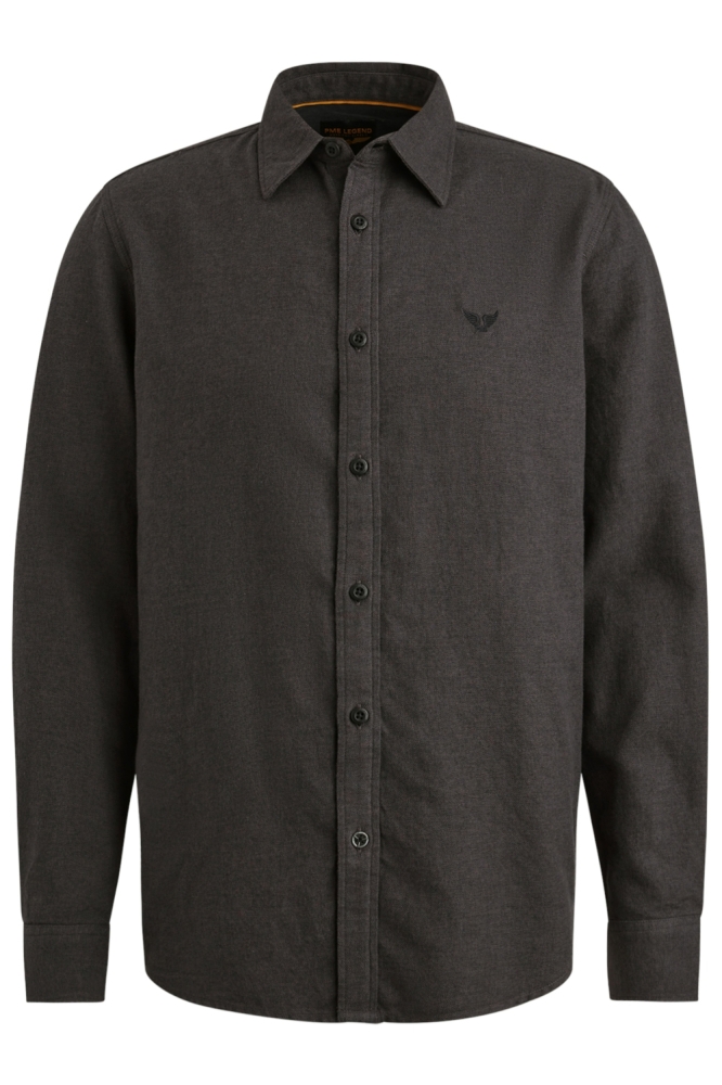 PME legend grijze heren overhemd | Vooraanzicht