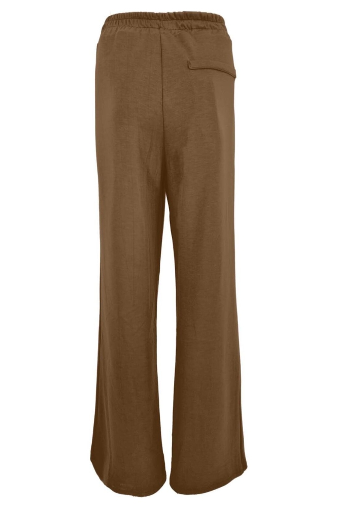 FOS Amsterdam camel dames broek | Achteraanzicht