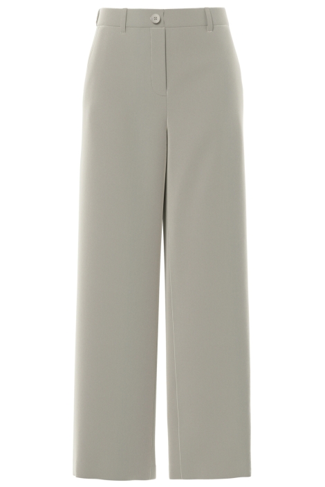 Pieces ecru dames broek | Vooraanzicht