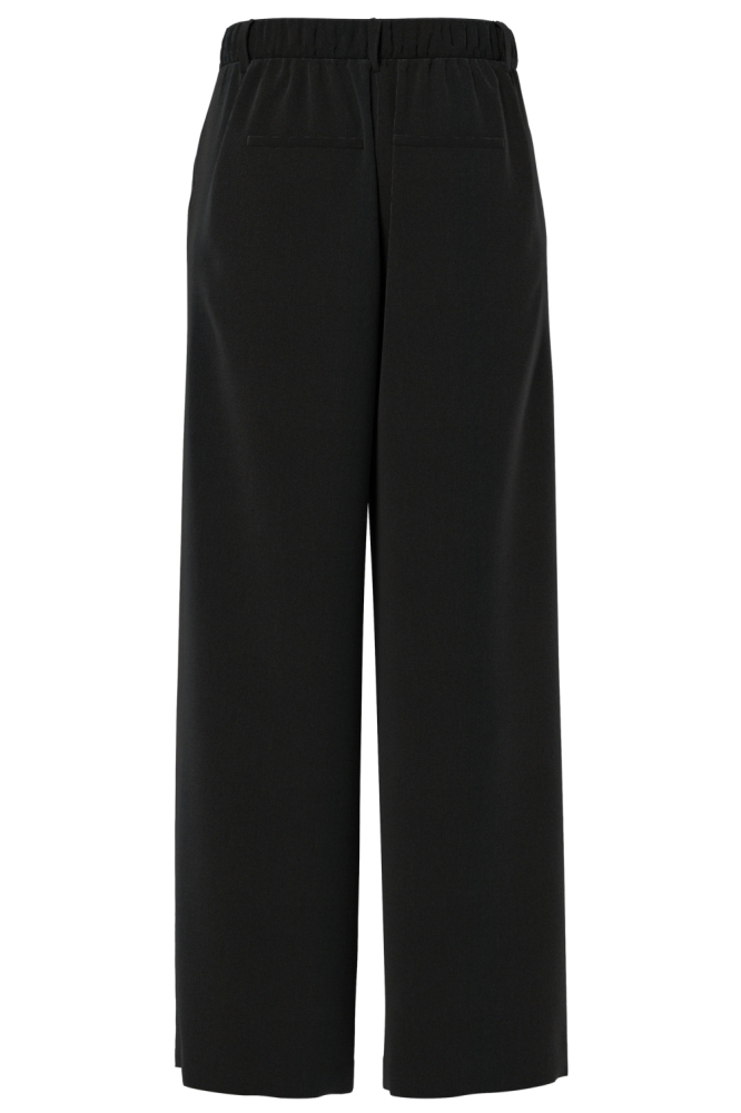 Pieces zwarte dames broek | Achteraanzicht