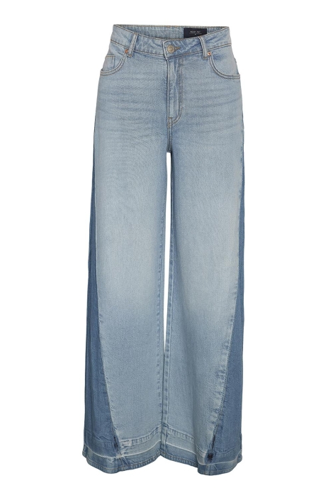 Noisy may blauwe dames jeans | Vooraanzicht