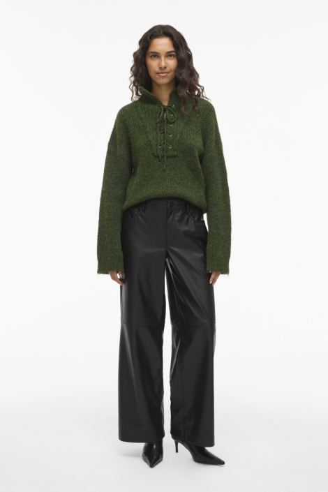 Vila zwarte dames broek | Model