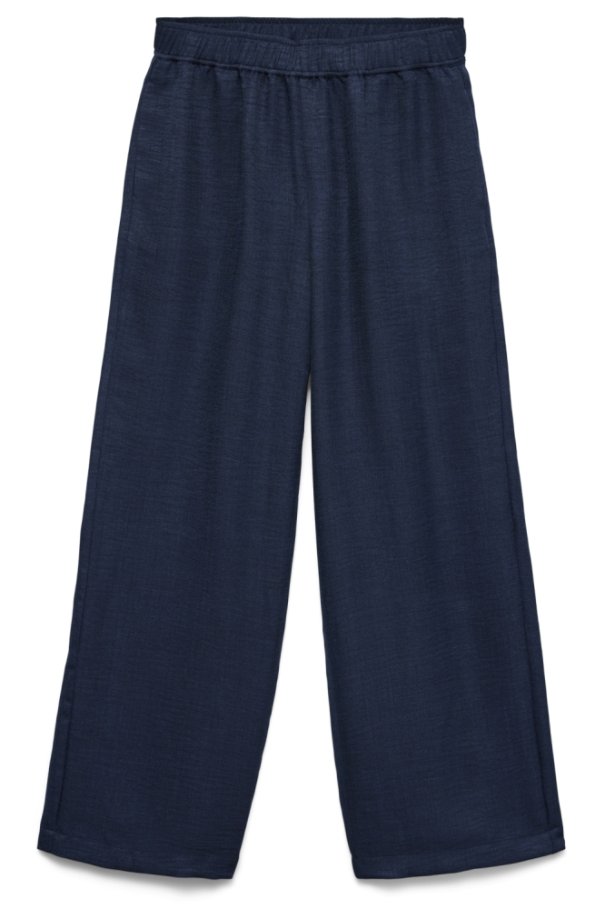 Vero Moda blauwe dames broek | Vooraanzicht