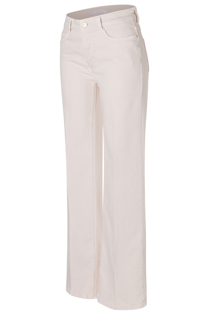 Mac beige dames jeans | Zijaanzicht