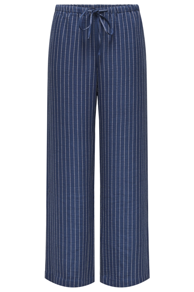 Jacqueline de Yong blauwe dames broek | Vooraanzicht