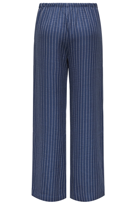Jacqueline de Yong blauwe dames broek | Achteraanzicht