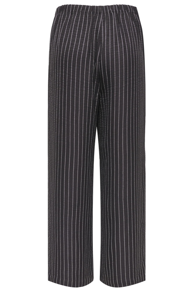 Jacqueline de Yong zwarte dames broek | Achteraanzicht