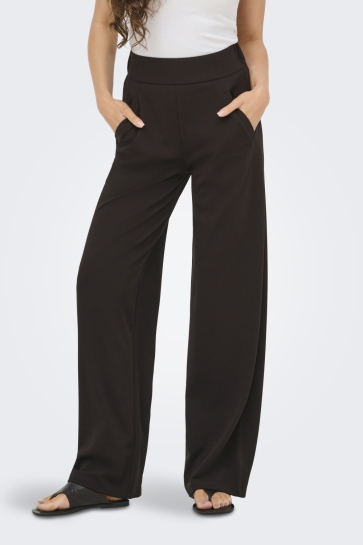 Jacqueline de Yong Broek JDYLOUISVILLE CATIA LIFE WD PNT JRS 15221238 Chocolate Torte