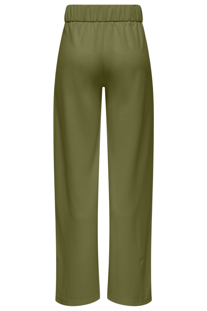 Jacqueline de Yong groene dames broek | Achteraanzicht