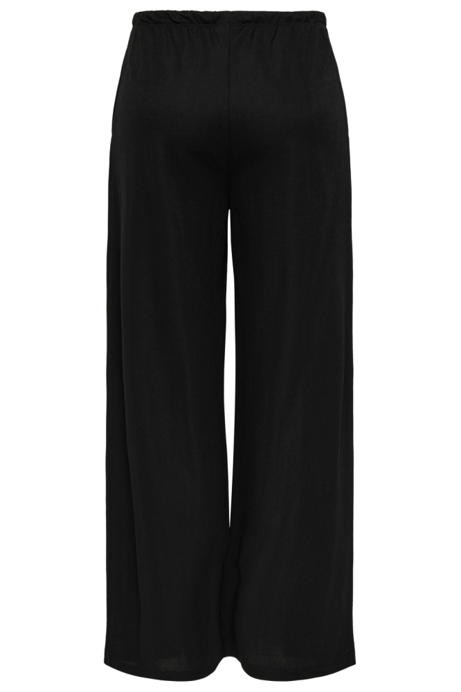Jacqueline de Yong zwarte dames broek | Achteraanzicht