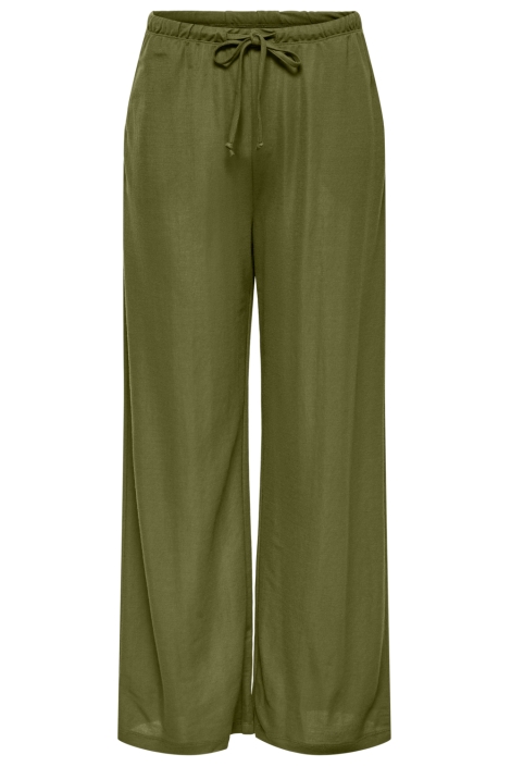 Jacqueline de Yong groene dames broek | Vooraanzicht
