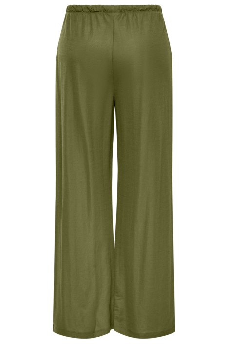 Jacqueline de Yong groene dames broek | Achteraanzicht