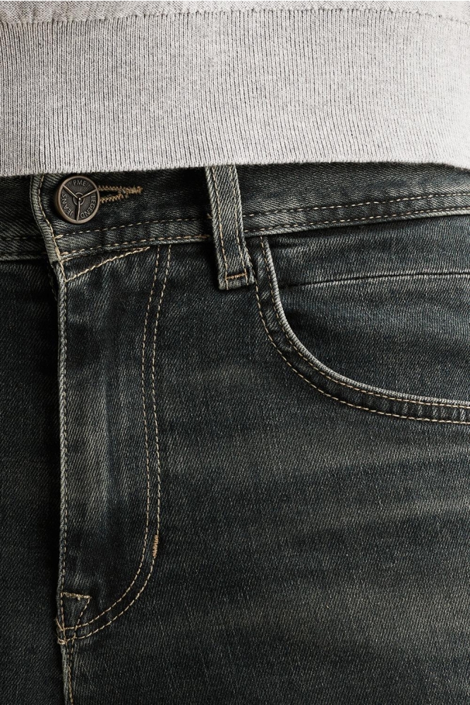 PME legend blauwe heren jeans | Close up
