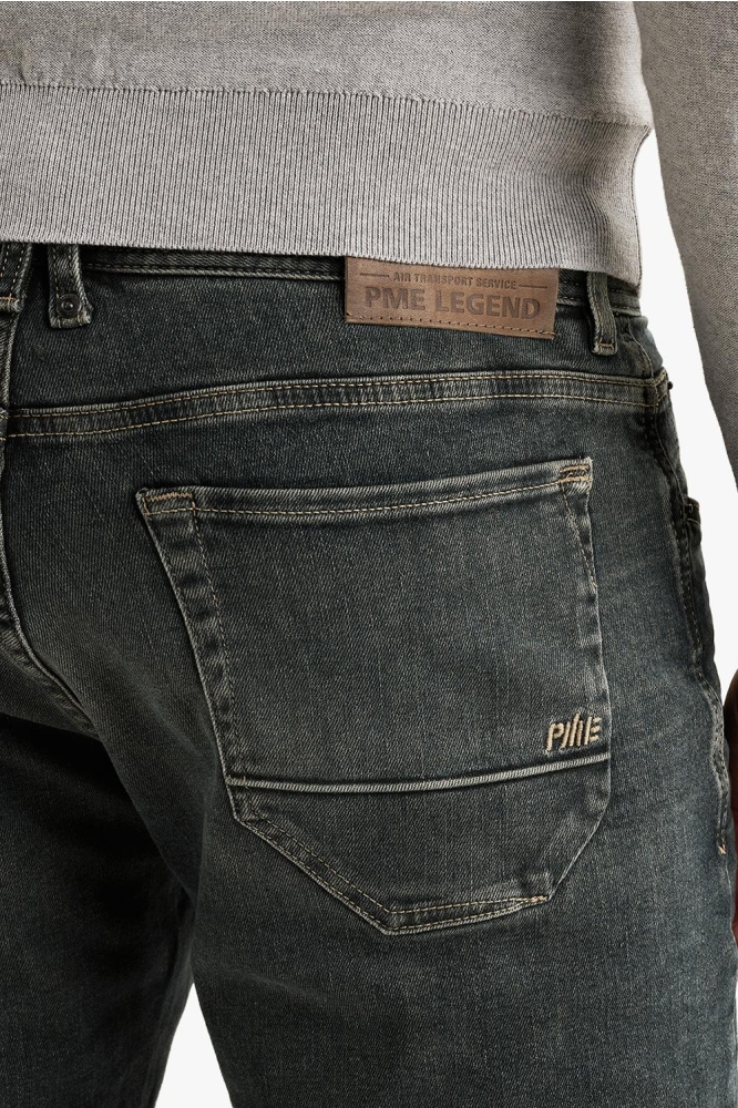 PME legend blauwe heren jeans | Close up