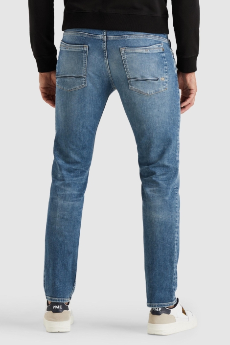 PME legend blauwe heren jeans | Model achteraanzicht