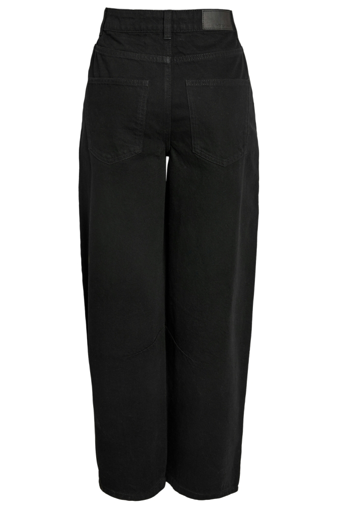 Noisy may zwarte dames jeans | Achteraanzicht