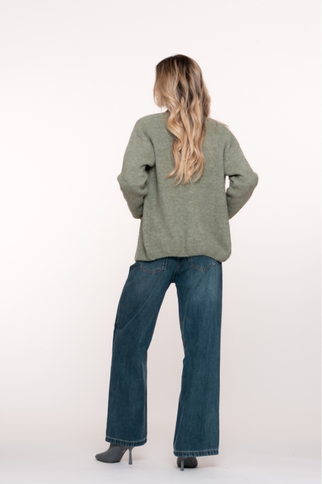 Geisha blauwe dames jeans | Model