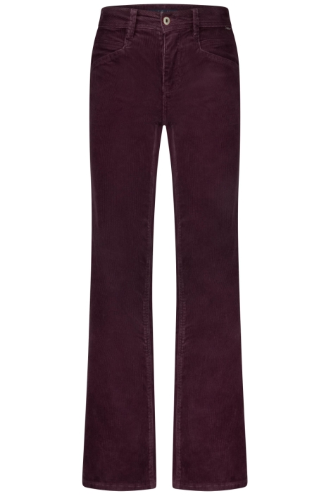 Red Button bordeaux dames broek | Vooraanzicht
