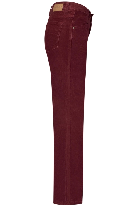 Red Button bordeaux dames broek | Zijaanzicht