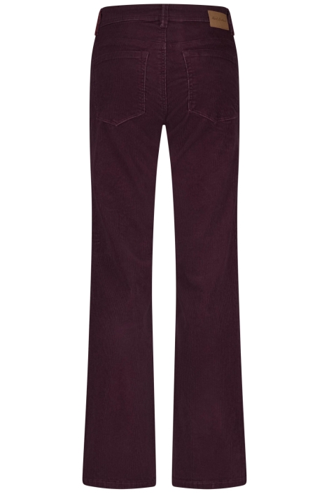 Red Button bordeaux dames broek | Achteraanzicht