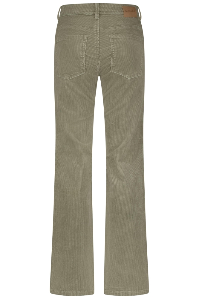 Red Button groene dames broek | Achteraanzicht
