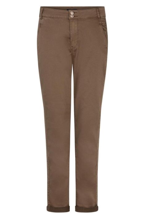 Red Button taupe dames broek | Vooraanzicht