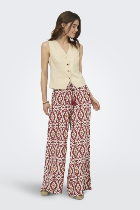 Only roze dames broek | Model