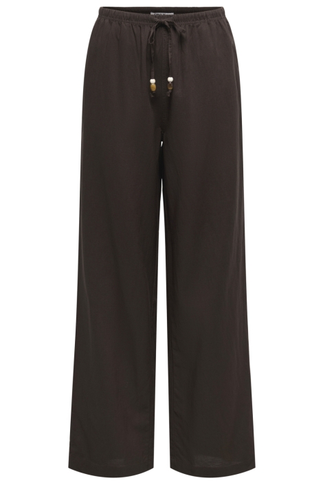 Only bruine dames broek | Vooraanzicht